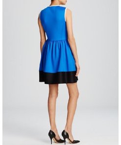 Kate Spade New York Color Block Scuba Dress