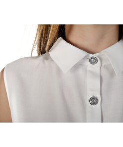 evaChic Kendall Front Slit Side-Tie Tunic