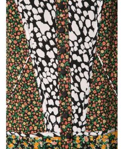 Coach 1941 Long Floral Front Placket Dress