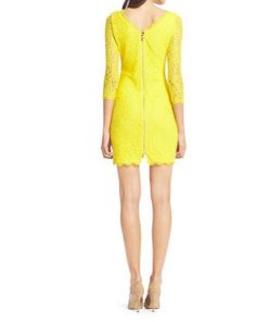 Diane von Furstenberg Julianna Lace Wrap Dress