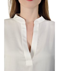 evaChic Charlize Roll-Up Sleeve Kaftan Tunic