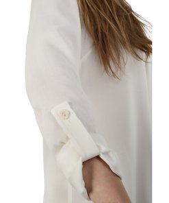 evaChic Charlize Roll-Up Sleeve Kaftan Tunic