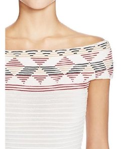 Maje Remord Ridged Knit Dress-