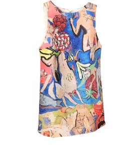 Alice + Olivia x Domingo Zapata CFDA Printed Mini Dress-1