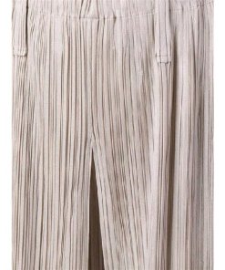 Issey Miyake Pleated Cropped Pants