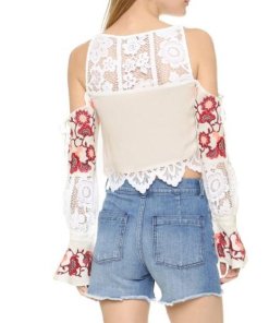 For Love and Lemons Cecelia Crop Top