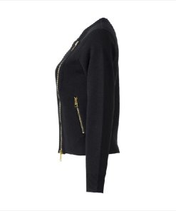 Burberry Brit Wool Biker-Style Jacket
