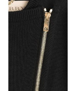 Burberry Brit Wool Biker-Style Jacket
