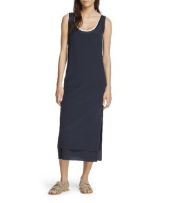 Rag & Bone Farah Layered Silk Dress