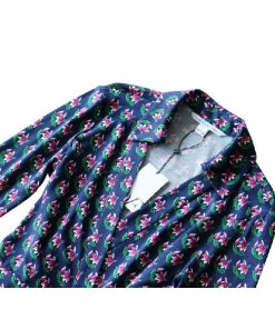 Diane von Furstenberg Celeste Floral Print Silk Wrap Romper