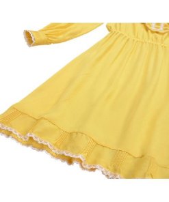 Red Valentino Ruffle Front Silk Georgette Dress