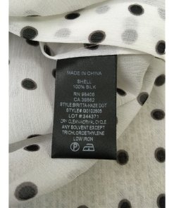 Theory Biritta Polka-Dot Silk-Crepon Blouse