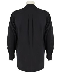 Yohji Yamamoto Embroidered Flowers Shirt