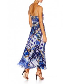 Camilla Rhythm & Blues Long Dress W Tie Front
