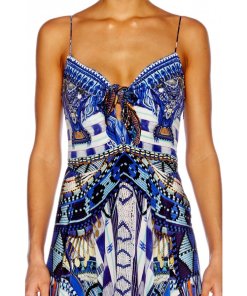 Camilla Rhythm & Blues Long Dress W Tie Front