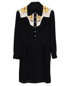 Coach Everyday Western Silk Dress  evaChic