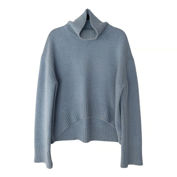 Celine-Oversized-Cashmere-Sweater-blue