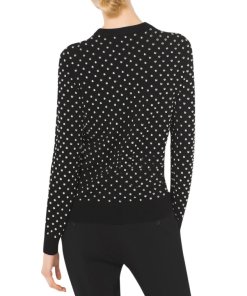 Michael Kors Collection Studded Cashmere Sweater