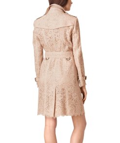 Burberry London Cotton Lace Trenchcoat