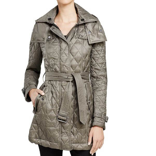 Burberry Brit Finsbridge Long Quilted Coat - Image 3