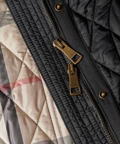 Burberry Brit Finsbridge Long Quilted Coat