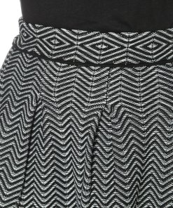Maje Jupon Jacquard Knit Mini Skirt