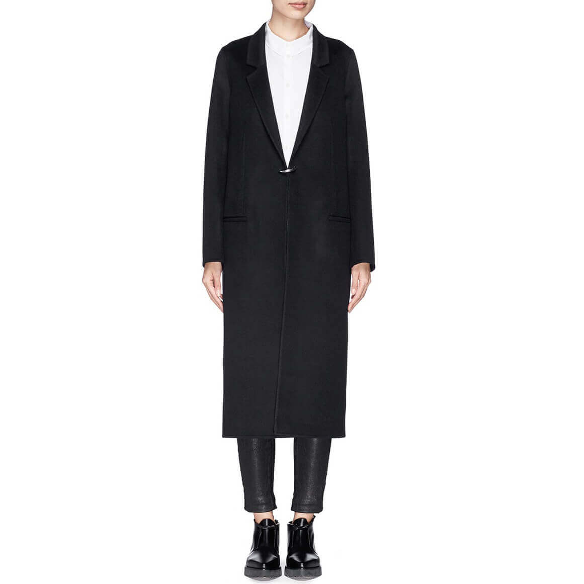 Acne Studios Foin Doublé Wool-Cashmere Long Coat – evaChic