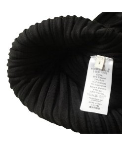 Céline Ribbed Knit Short-Sleeve Front Zip Top