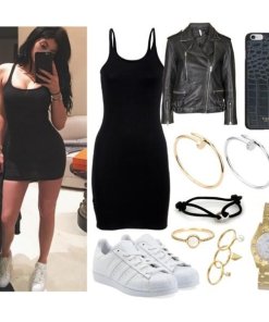T by Alexander Wang Modal Spandex Cami Tank Dress