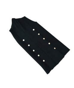 Pierre Balmain Double-Breasted Knit Vest