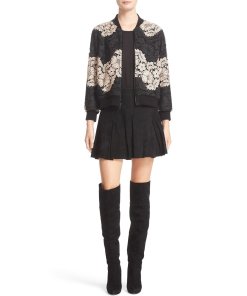 Alice + Olivia Felisa Bomber Jacket
