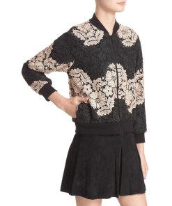 Alice + Olivia Felisa Bomber Jacket