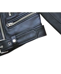 Acne Studios Mock Leather Biker Jacket