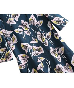 Marni Floral Cotton and Linen Gabardine Dress