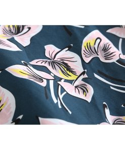 Marni Floral Cotton and Linen Gabardine Dress