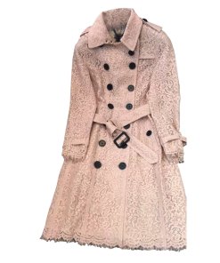 Burberry London Cotton Lace Trenchcoat