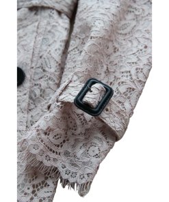 Burberry London Cotton Lace Trenchcoat