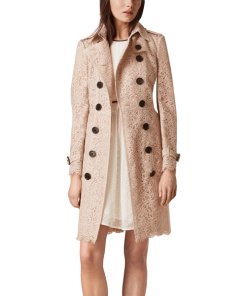 Burberry London Cotton Lace Trenchcoat