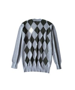 Alexander Wang Crewneck Argyle Sweater