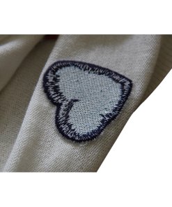 Alice + Olivia Heart Embroidered Wool Cardigan