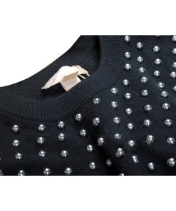 Michael Kors Collection Studded Cashmere Sweater
