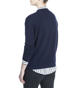 Brunello Cucinelli Monili-Placket Cashmere Cardigan