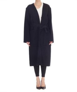 Celine Self-Tie Wool & Cashmere Coat