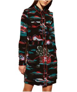 Coach 1941 Souvenir Sky Silk Dress