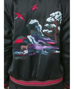Coach 1941 Souvenir Sky Varsity Jacket