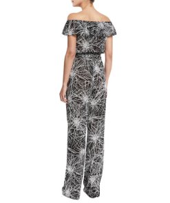 Diane von Furstenberg Adele Off-the-Shoulder Jumpsuit