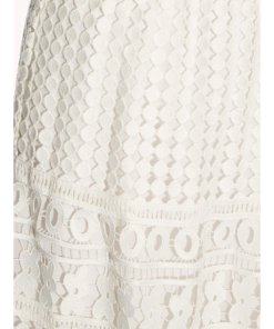 Diane von Furstenberg Tiana Lace Flared Skirt