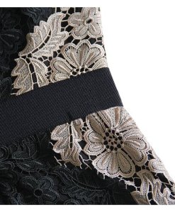 Alice + Olivia Patrice A-Line Lace Dress