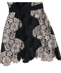 Alice + Olivia Patrice A-Line Lace Dress