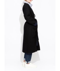 Celine Self-Tie Wool & Cashmere Coat